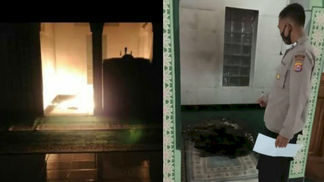 Lagi! Polisi Sebut Pembakar Sejadah Masjid di Serang Orang Gila. (Gelora).