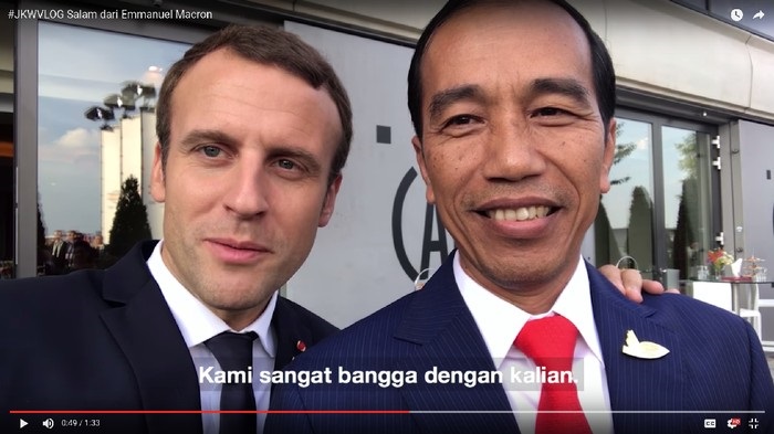 Hina Islam & Nabi Muhammad, GP Ansor Desak Jokowi Bersikap soal Macron. (Detik).