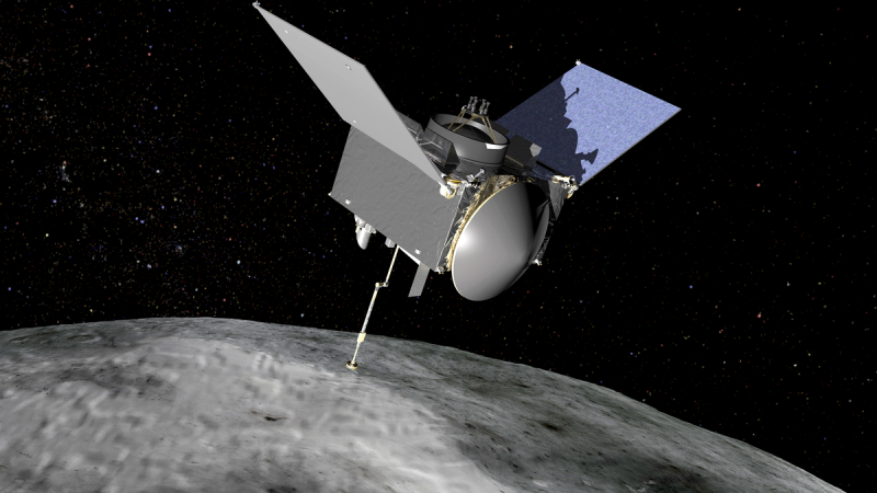 Penampakan satelit OSIRIS-REx