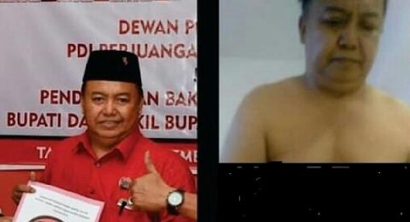 Soal Video Porno, Ketua PDIP Pangkep: Banyak yang Begitu & Itu Biasa! (gelora).