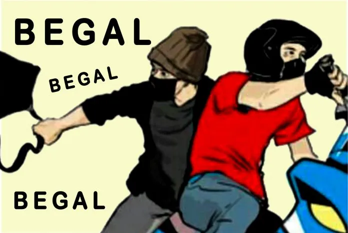 Ilustrasi begal motor (naikmotor.com)