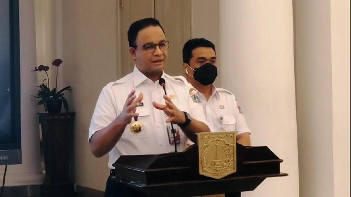 Gubernur DKI Jakarta Anies Baswedan sebut kasus Covid-19 di Jakarta jadi yang terendah (Facebook Pemprov DKI Jakarta)