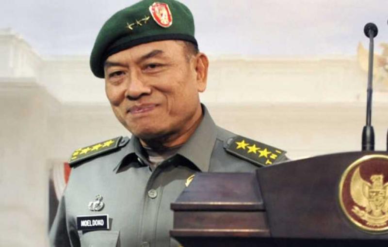 Relawan Jokowi minta mantan Panglima TNI Jenderal (purn) Moeldoko stop buat kegaduhan (beritasatu)