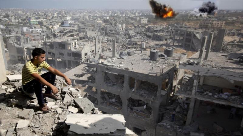 Lebih dari 52.000 Watga Palestina di Jalur Gaza mengungsi akibat serangan roket Israel (ist)