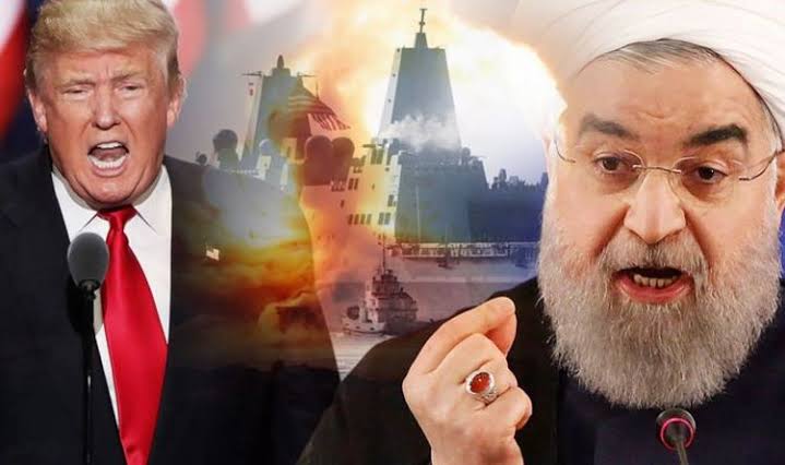 Ilustrasi: Presiden AS Donald Trump dan Presiden Iran Hassan Rouhani. (Foto: ekspress.co.uk).