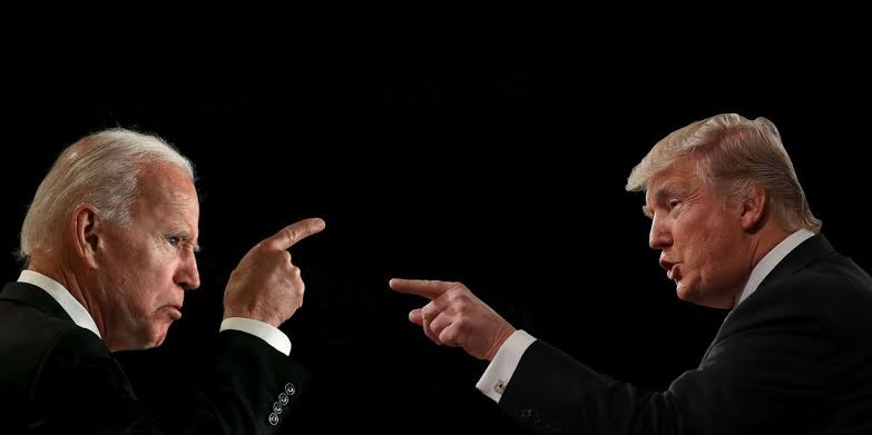 Ilustrasi Joe Biden dan Donald Trump. (Foto: Bloomberg).