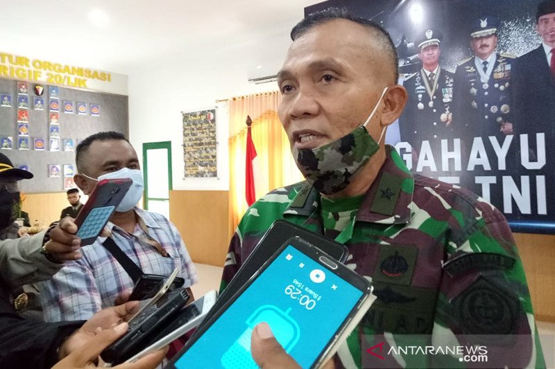 Asops Kaskobagwilhan III Brigjen TNI Suswatyo. (antara).