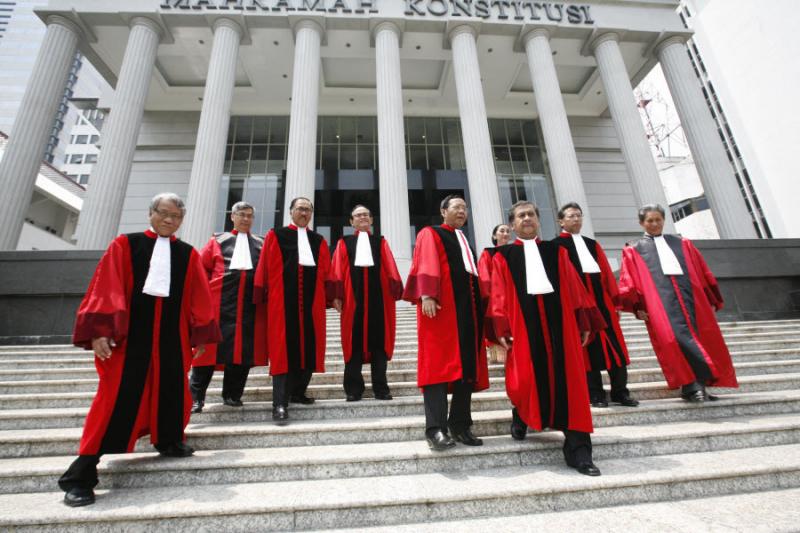 Hakim MK tolak gugatan ang diajukan oleh Agus Rahardjo cs soal RUU KPK Nomor 19 Tahun 2019  (MataKIta)