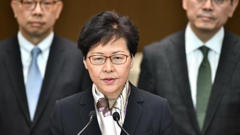 Ketua Eksekutif Hong Khong Carry Lam (Suara)