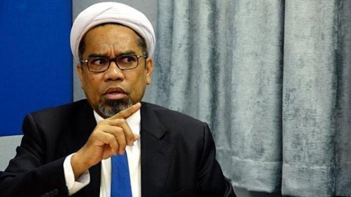 Tenaga Ahli Utama Kantor Staf Presiden (KSP) Ali Mochtar Ngabalin jawab kritikan Bbusyro Muqoddas soal otak sungsang (Jatimtimes)