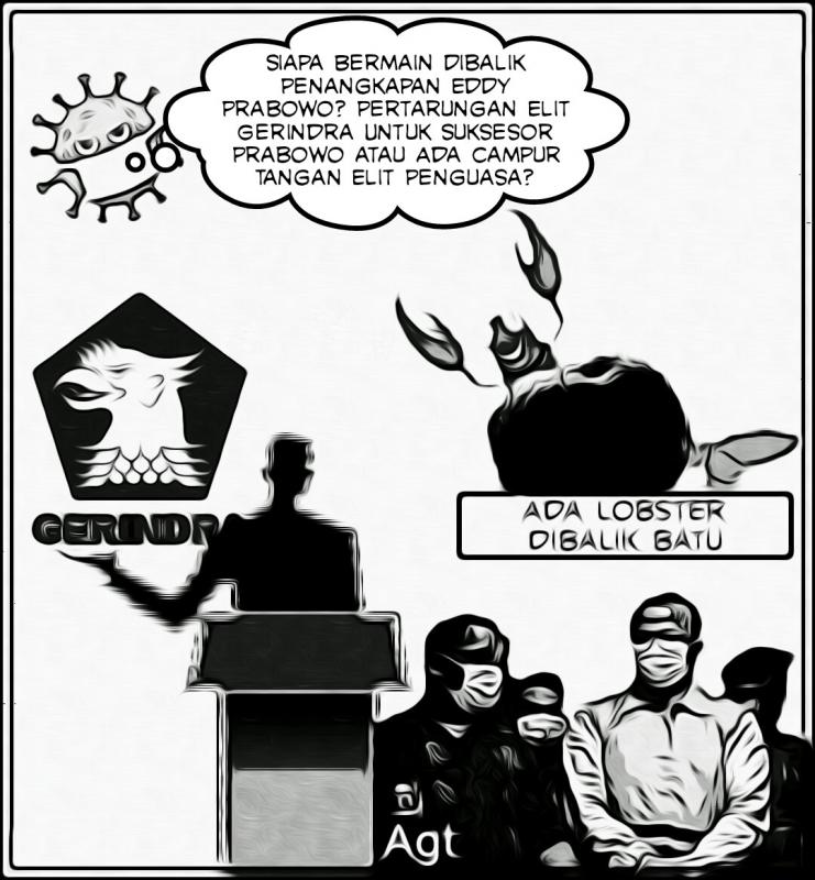 Siapa Bermain Dibalik Penangkapan Eddy Prabowo? Pertarungan Elit Gerindra Untuk Suksesor Prabowo atau Ada Campur Tangan Elit Penguasa? (agt).
