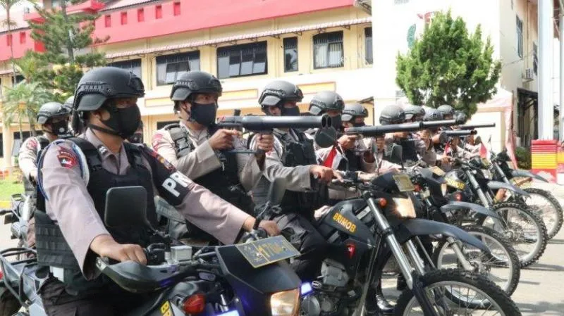 Brimob anti anarkis (detik)