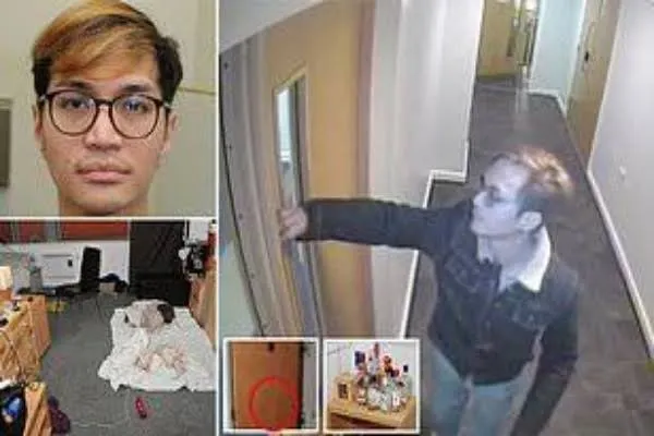 Ilustrasi tangkapan CCTV terhadap Reynhard Sinaga