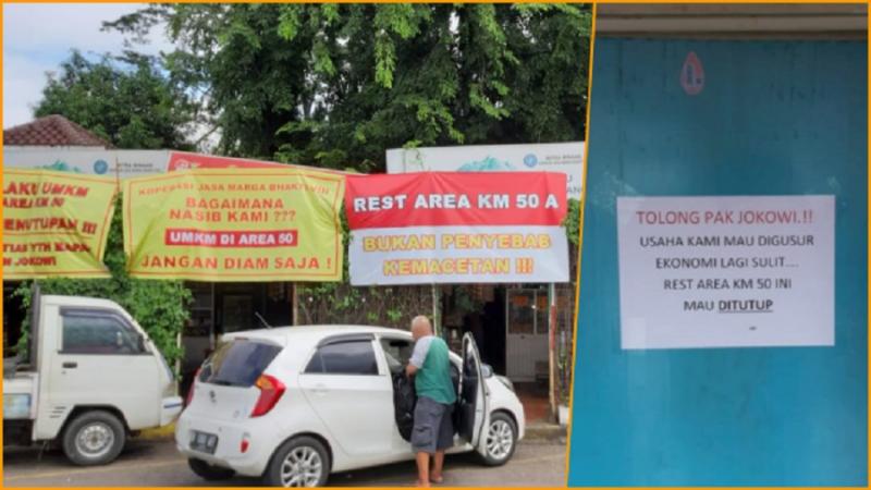 Rest Area Km 50 Tol Cikampek Ditutup Permanen oleh Jasa Marga, Kenapa? (gelora).