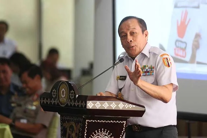 Mantan Gubernur Lemhanas, Letnan Jenderal (Purn) Agus Widjojo. (Media Indonesia).