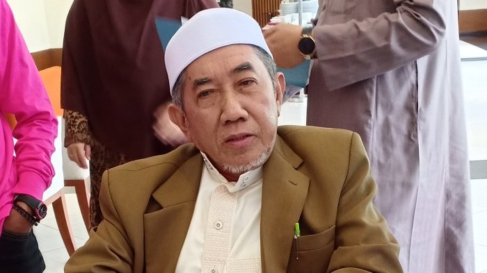 Ketua Majelis Ulama Indonesia (MUI) Provinsi Kalimantan Selatan, KH Husin Naparin. (tribun).