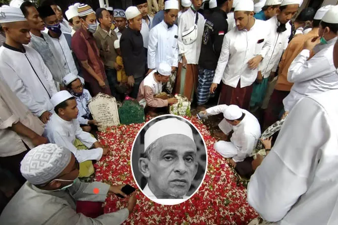 Pemakaman Habib Hasan Assegaf, Pasuruan, Jawa Timur (Radar Jatim)