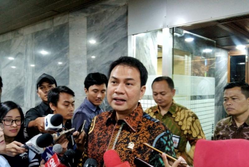 Mantan Wakil Ketua DPR RI Azis Syamsuddin debat dengan jaksa KPK (Foto : Istimewa)