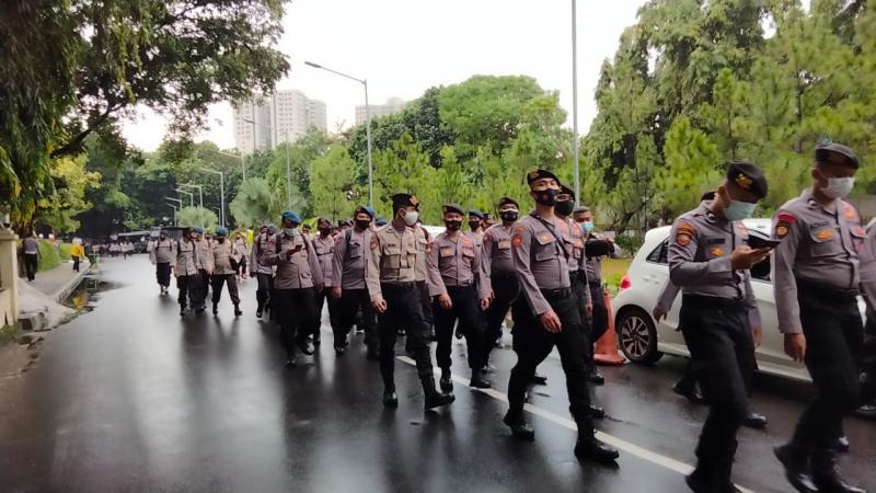 Gabungan TNI/Polri siap amankan sidang praperadilan HRS (Okezone)
