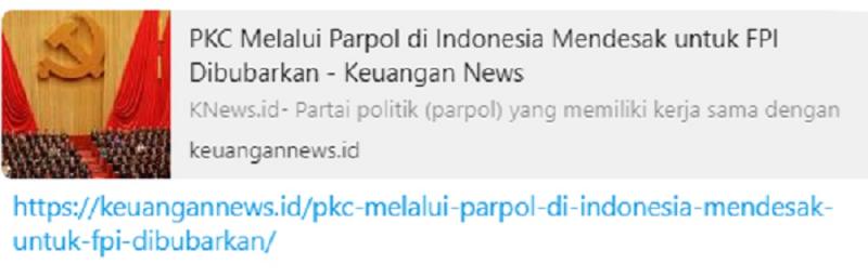 Klarifikasi Dewan Redaksi soal News Law-Justice.co. (Screenshoot).