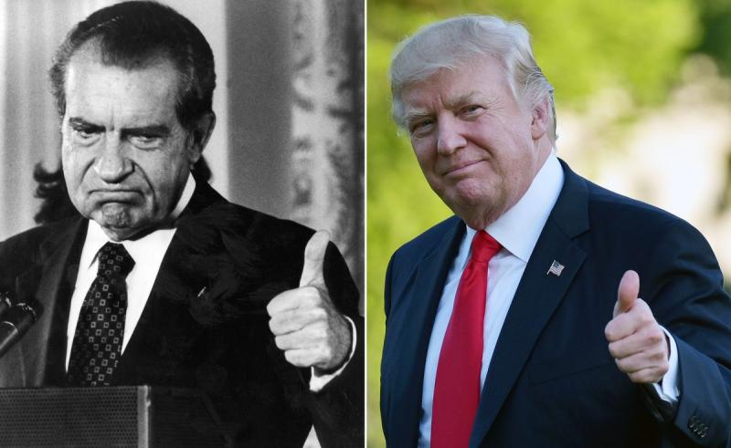 Nixon dan Trump (NY Daily)