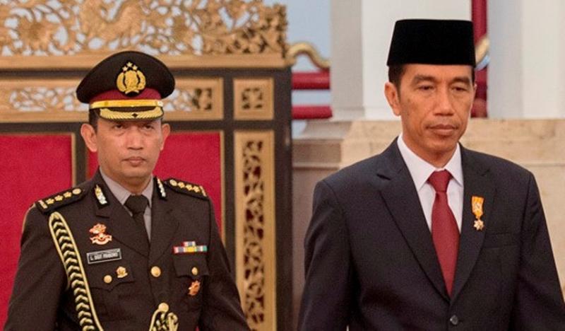 Presiden Joko Widodo dan Komjen Listyo Sigit (Forum News)