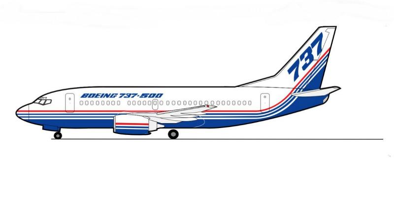 Boeing 737-500 (Foto:pointsgeek.id)