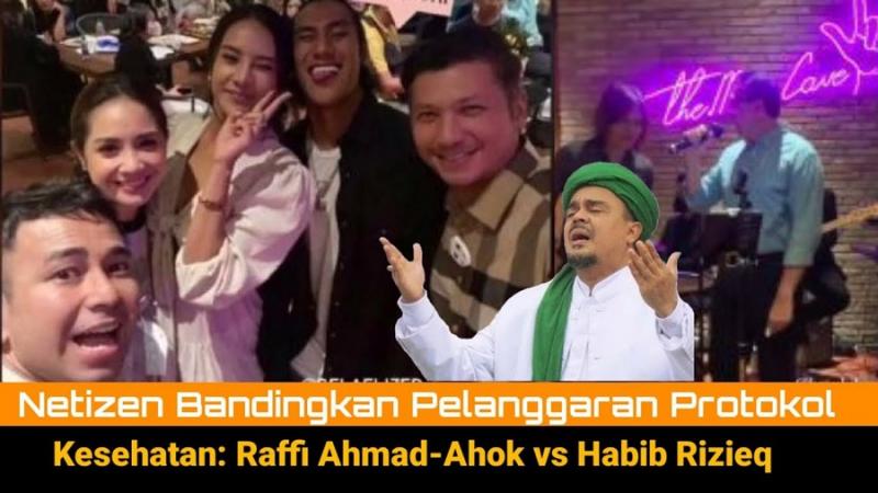 Polisi hentikan penyelidikan kasus Raffi Ahmad dan Ahok ikut pesta usai divaksin (Youtube Info Populer).