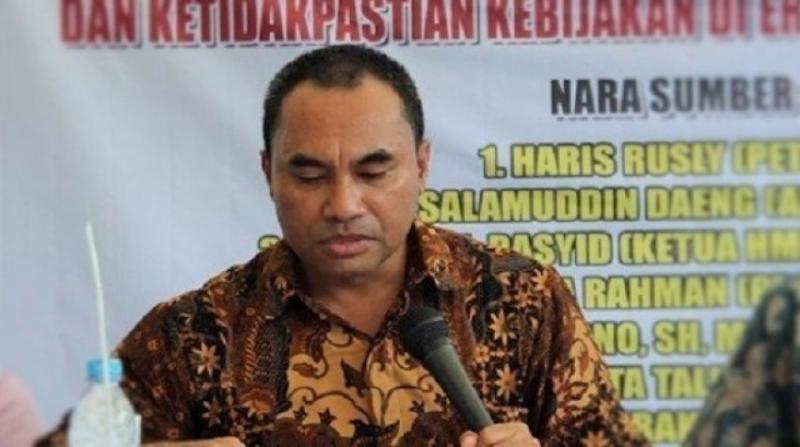 Haris Rusly Moti tuding Kejagung tutupi pelaku korupsi di Jiwasraya dan Asabri  (Foto: Istimewa)