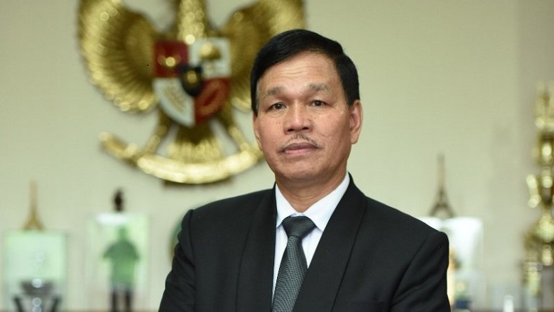 Rektor USU Runtung Sitepu diperiksa Polda Sumut terkait pembangunan embung (inews)
