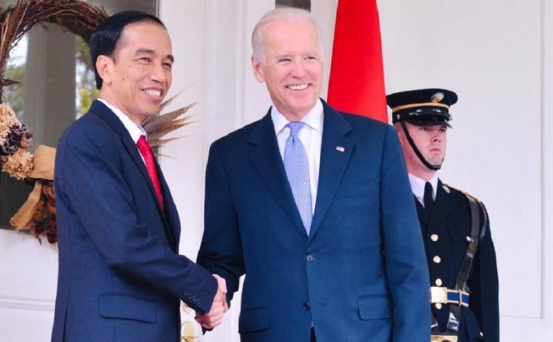 Joe Biden & Kamala Harris Dilantik, Jokowi Beri Ucapan Selamat. (Twitter Jokowi).