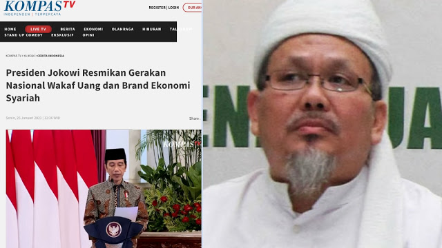 Ust Tengku Tolak Gerakan Wakaf Jokowi: Ogah Ikut, Takut Dimaling Lagi! (Gelora).