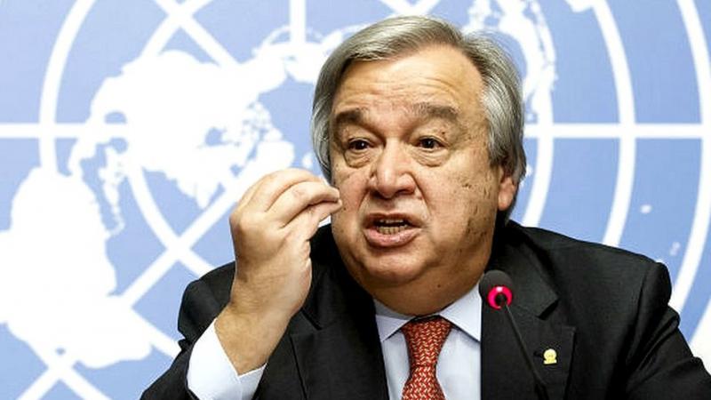 Sekretaris Jenderal PBB Antonio Guterres (BBC)