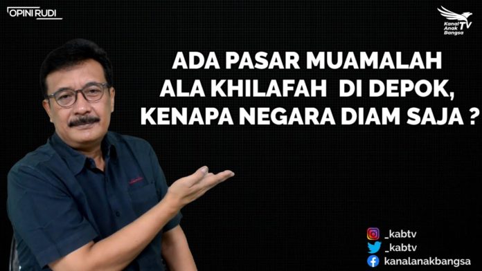 Viral Pasar Muamalah ala Khilafah di Depok, Ini Respon Pakar Intelijen. (YouTube Kanal Anak Bangsa).