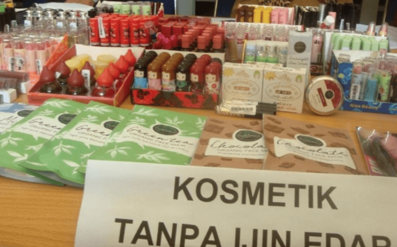 Ilustrasi kosmetik ilegal yang diproduksi di Bekasi, Jawa Barat (borobudurnews)