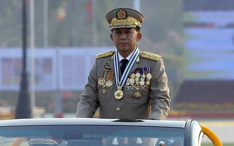 Panglima Militer Myanmar Min Aung Hlaing (Jurnal Islam)