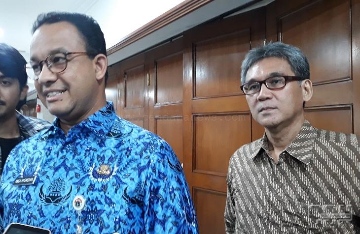 Polisi minta hentikan proses hukum kasus eks anak buah Anies Baswedan, Marco Kusumawijaya (kanan) terkait pencemaran nama baik (cendananews)