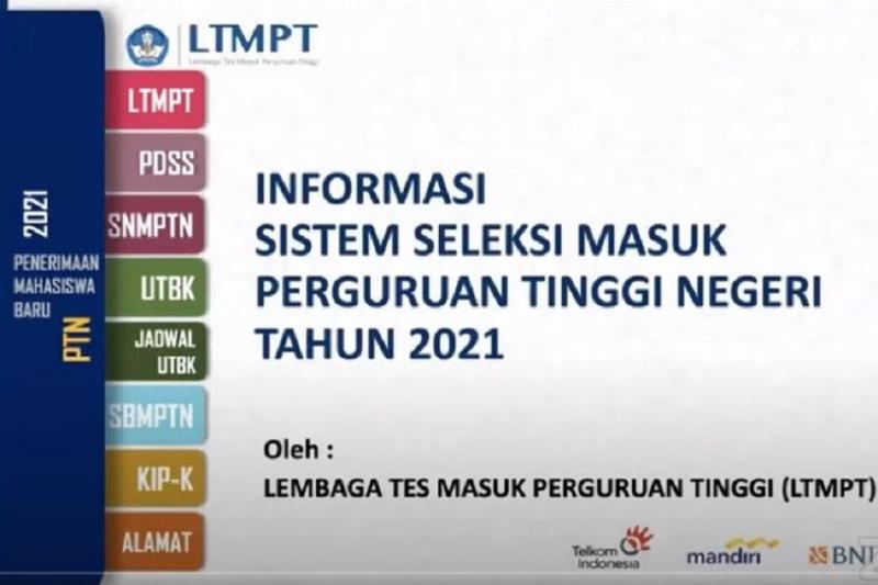 Perhatian! Pendaftaran SNMPTN 2021 Mulai Dibuka Hari Ini. (portal LTMPT).