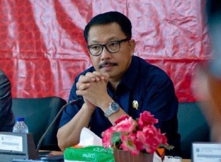 Anggota DPRD DKI Jakarta dari Fraksi PDIP Gilbert Simanjuntak (Suara Karya)