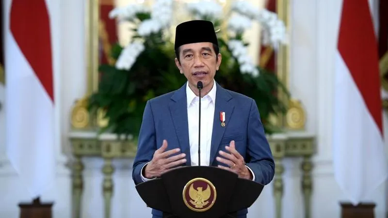 Pidato Presiden Joko Widodo dalam puncak Harlah NU ke-98