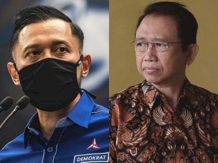 Ketua Umum Partai Demokrat, Agus Harimurti Yudhoyono dan Mantan Sekjen Demokrat, Marzuki Alie. (Istimewa).