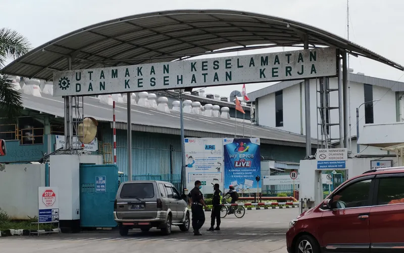 Kantor PT Bukit Muria Jaya (Foto: Robinsar Nainggolan)