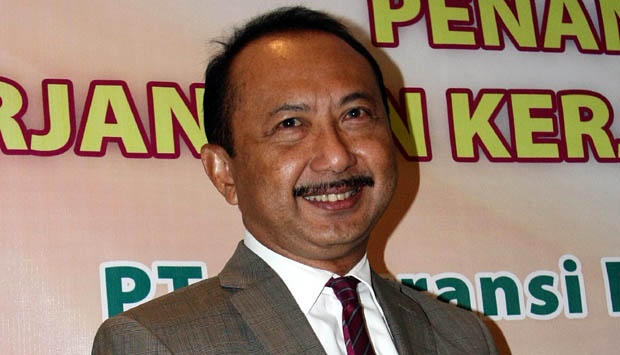 Eks Direktur Utama PT Asuransi Ekspor Indonesia (ASEI), Zaafril Razief Amir (Tempo)