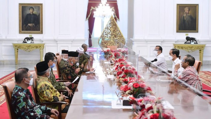 Pertemuan TP3 dengan Jokowi Selasa (9/3/2021) (Detik)
