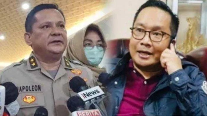 Irjen Napoleon Bonaparte dan Brigjen Prasetijo Utomo divonis penjara terkait kasus red notice Djoko Tjandra (Tribunnews)