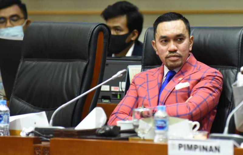 Wakil Ketua Komisi III DPR RI Ahmad Sahroni desak polisi bentuk tim khusus usut kebocoran data 279 juta penduduk Indonesia (Foto: Istimewa)0