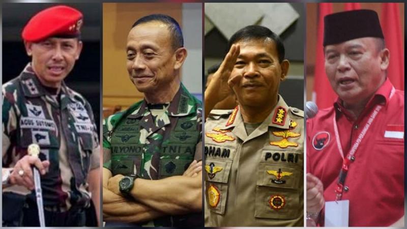 Disebut Bakal Lepas KSP, Ini Deretan Sosok Jenderal Pengganti Moeldoko. (Gelora).