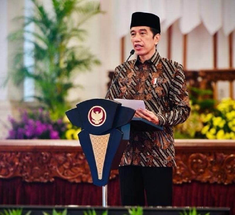Presiden Joko Widodo Membuka Kongres HMI ke-31 (Pikiran Rakyat)