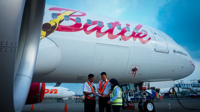  Pesawat Batik Air dengan nomor penerbangan ID-6561 Boeing 737-800 NG Palu-Jakarta dilaporkan gagal take off (Dok.Batik Air)