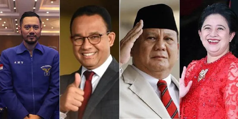 Jika ada 2 Paslon di Pilpres 2024, Diprediksi Prabowo-Puan & Anies-AHY. (Waspada Online).